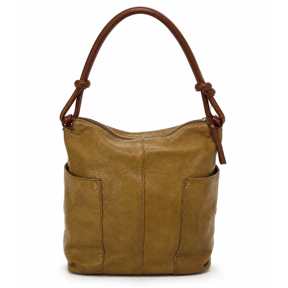 Ellington Genuine Leather Boho Shoulder Bag Butter Soft Slouchy Y2K Purse - Picture 3 of 10